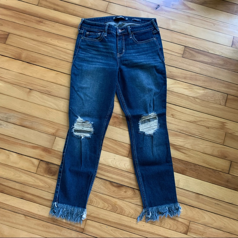 Destroyed Hollister Jeans